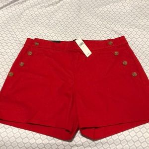 Banana republic red shorts